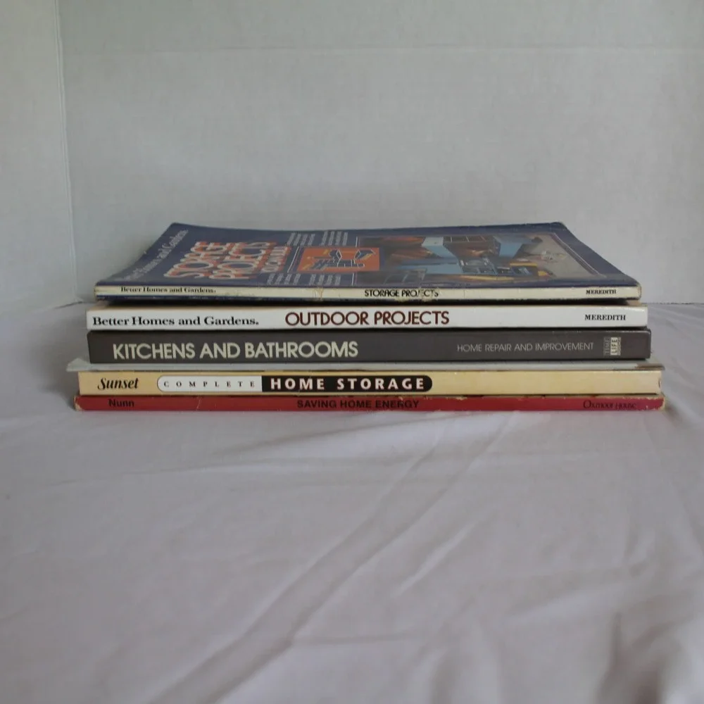 Home Improvement Books Lot‎ DIY Projects Storage Kitchens Bathrooms